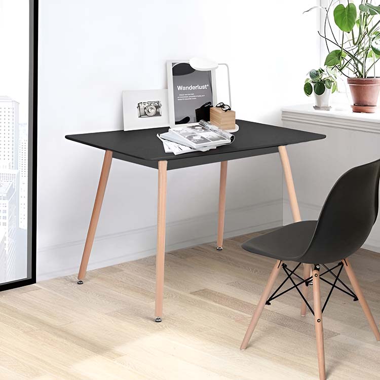 Dining table 120x80 cm, Սև
