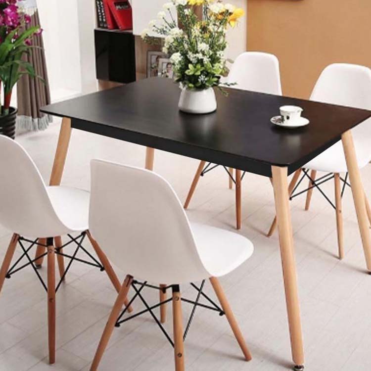 Dining table 120x80 cm, Սև