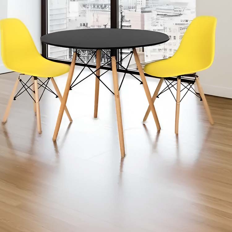 Dining table 80 cm, Սև