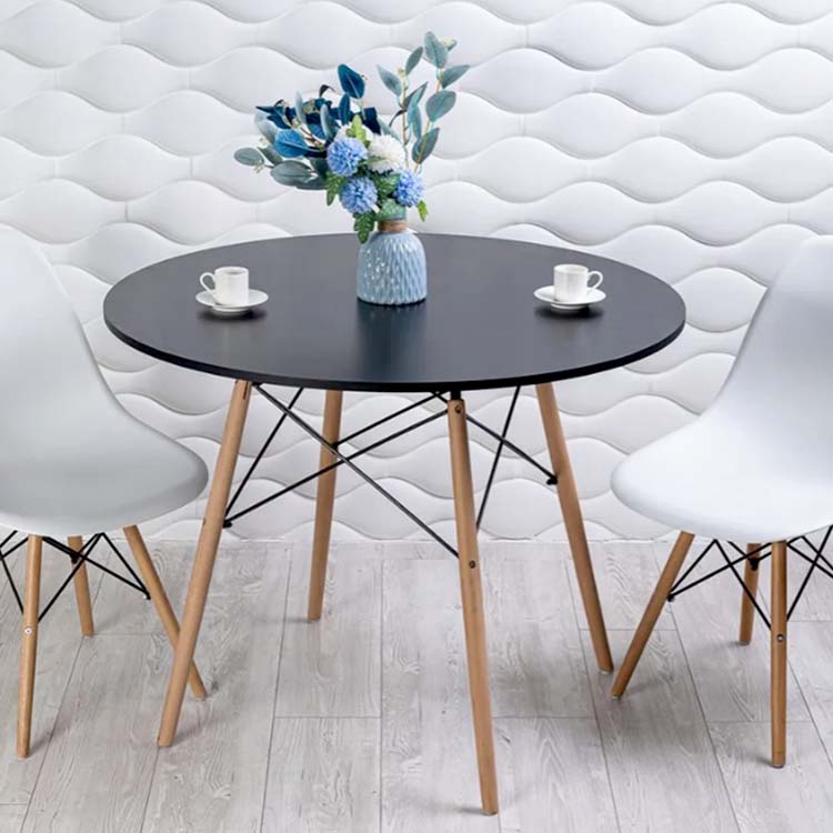 Dining table 80 cm, Սև