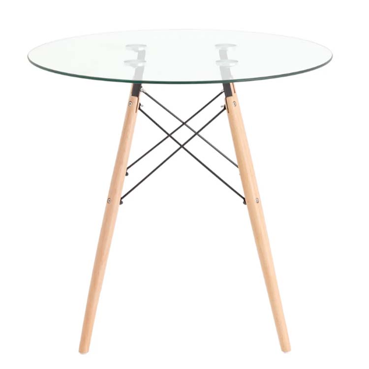 Dining table 80 cm, Ապակի