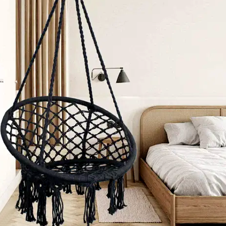 Hammock chair 80 cm, Սև