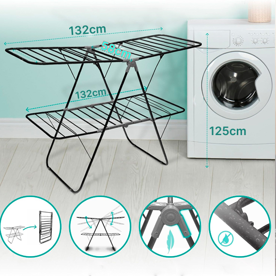 Clothes dryer 58x200 cm