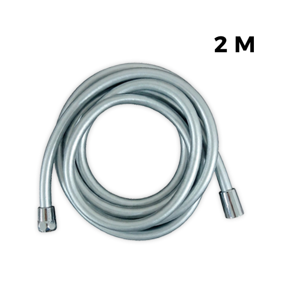 Shower hose 2 m, Արծաթագույն