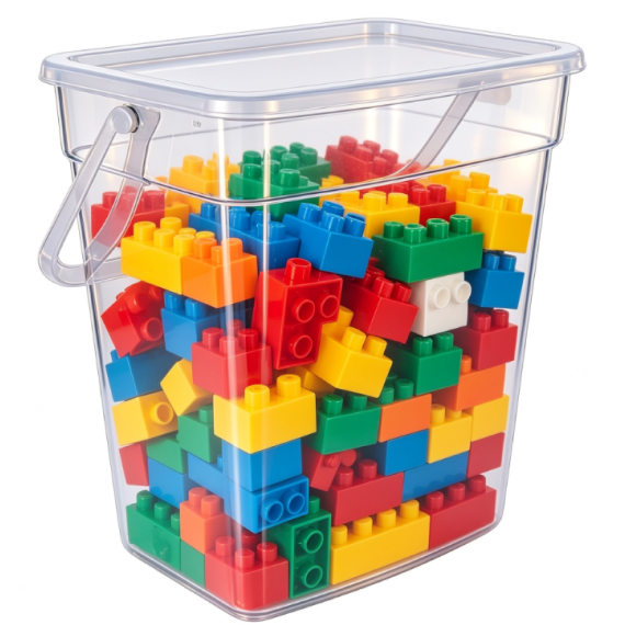 Bucket / Container with lid 6 L