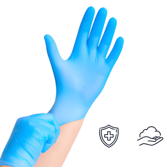Disposable nitrile gloves 100 pcs