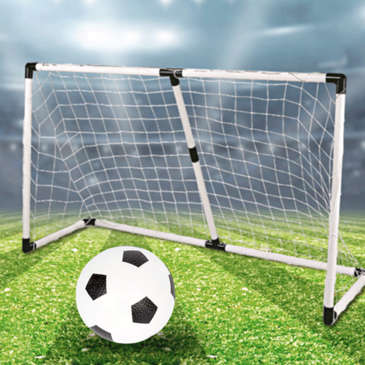 Mini soccer goal with ball 86x158 cm
