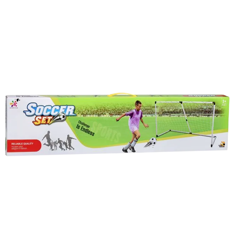 Mini soccer goal with ball 86x158 cm