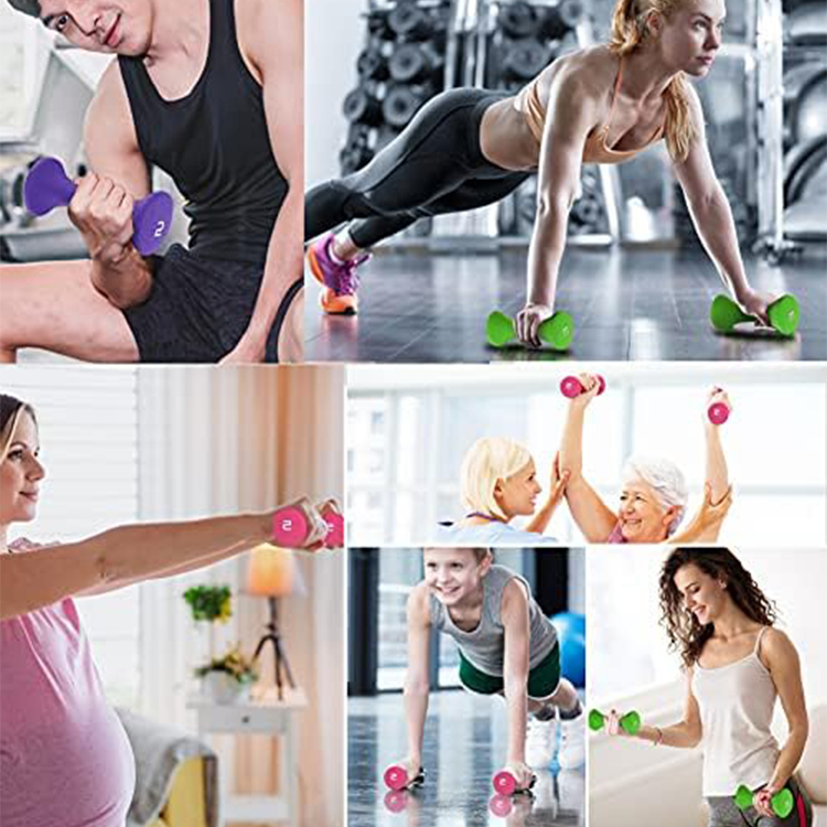 Dumbbell set 2-3-5 kg