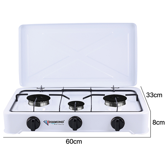 Gas stove 3 burner