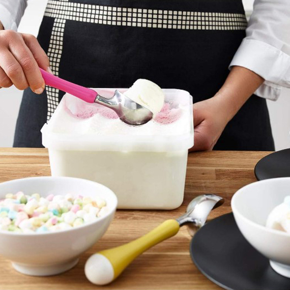 Ice cream spoon, Վարդագույն