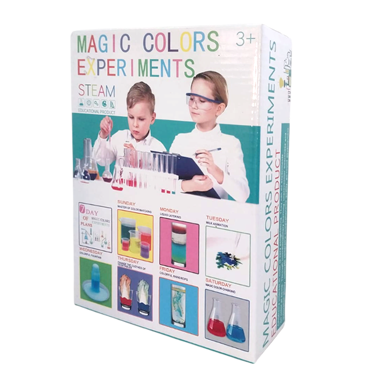 Children's science experiment Chemistry
