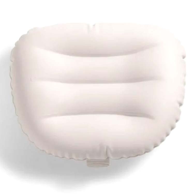 Inflatable spa pool headrest