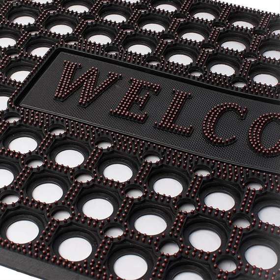 Door mat with holes 40x60 cm