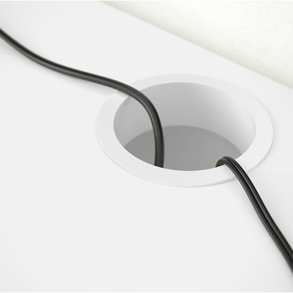 Desk 105x50 cm, Սպիտակ