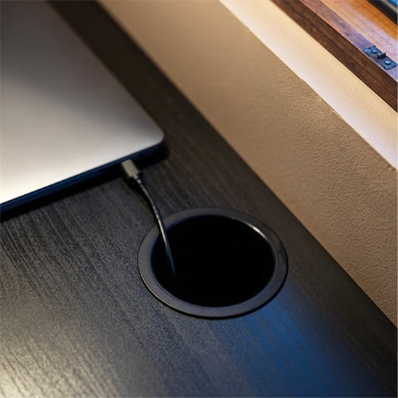 Desk 105x50 cm, Շականակագույն