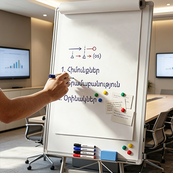 Stand whiteboard 61x91 cm