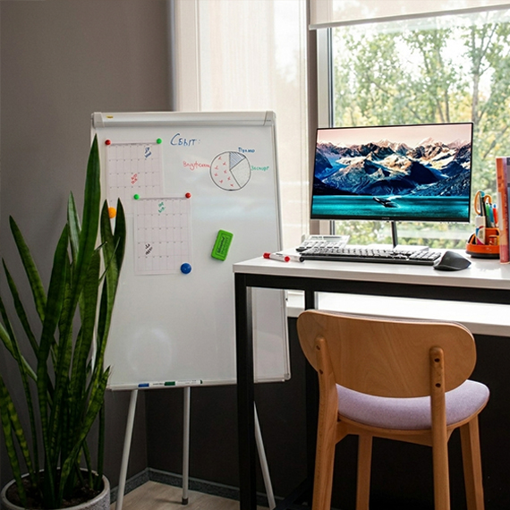 Stand whiteboard 61x91 cm