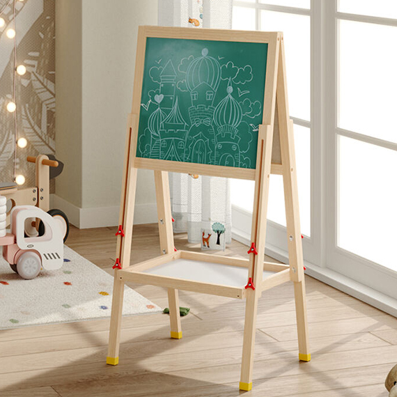 Double Sided Easel Drawing Board 45x128 cm