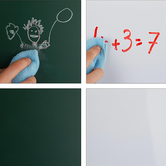 Double Sided Easel Drawing Board 45x128 cm