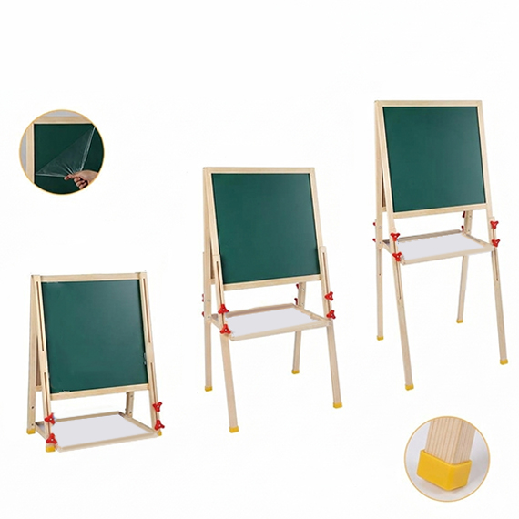 Double Sided Easel Drawing Board 45x128 cm