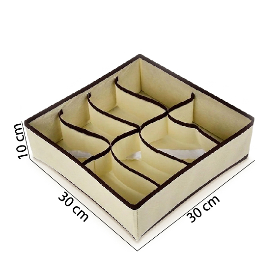 Ящик для хранения одежды, с отделениями 30x30x10 см