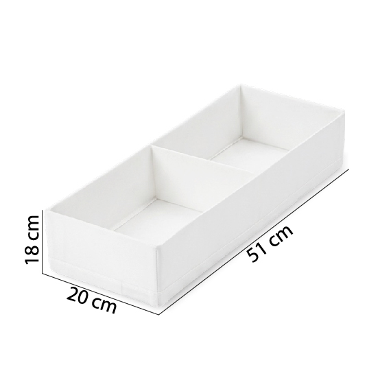 Ящик для хранения одежды, с отделениями 20x51x18 см