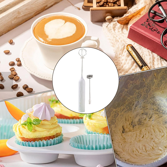 Electric mixer for coffee