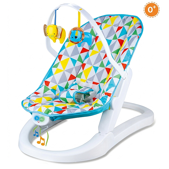 Rocking chair with batteries up to 22,5 kg