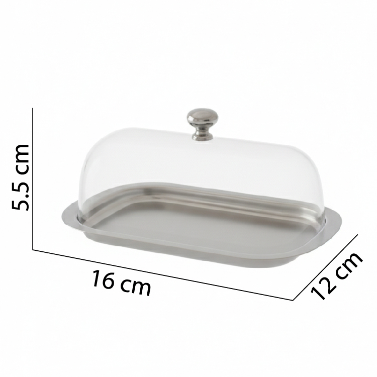 Butter plate 12x16 cm