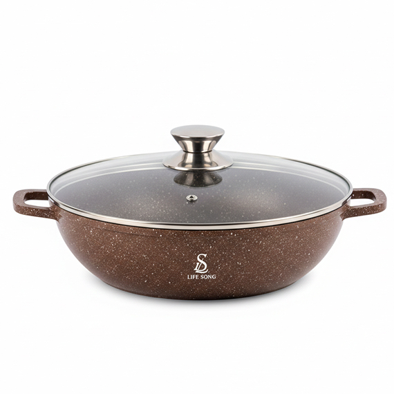 Frying pan with lid 32 cm