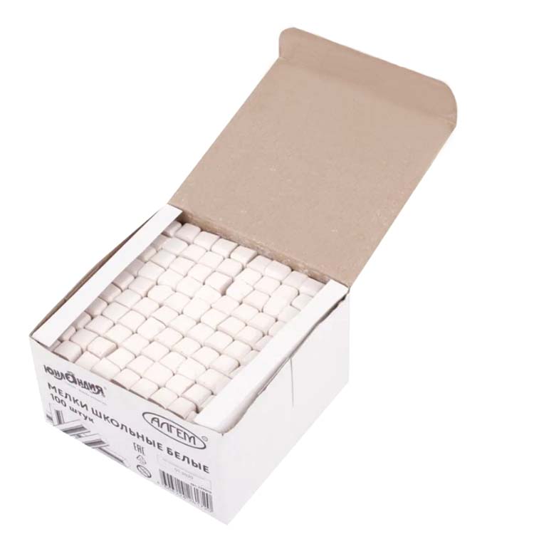 Chalk for board 7.5 cm 100 pcs