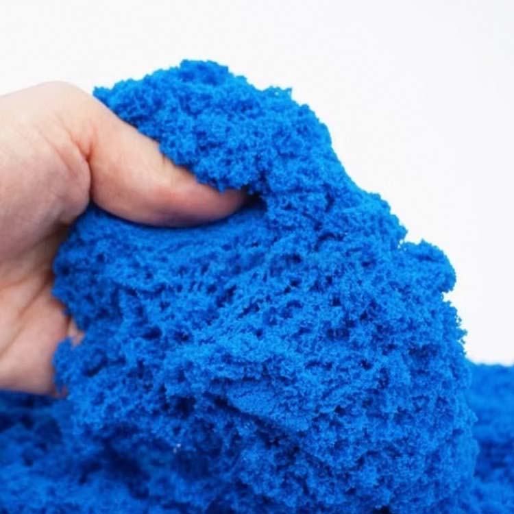 Kinetic sand in a bucket 300 g, Կապույտ