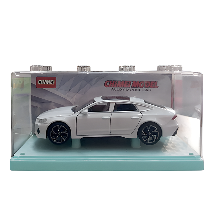 A collectible battery-powered car in 1:32 scale