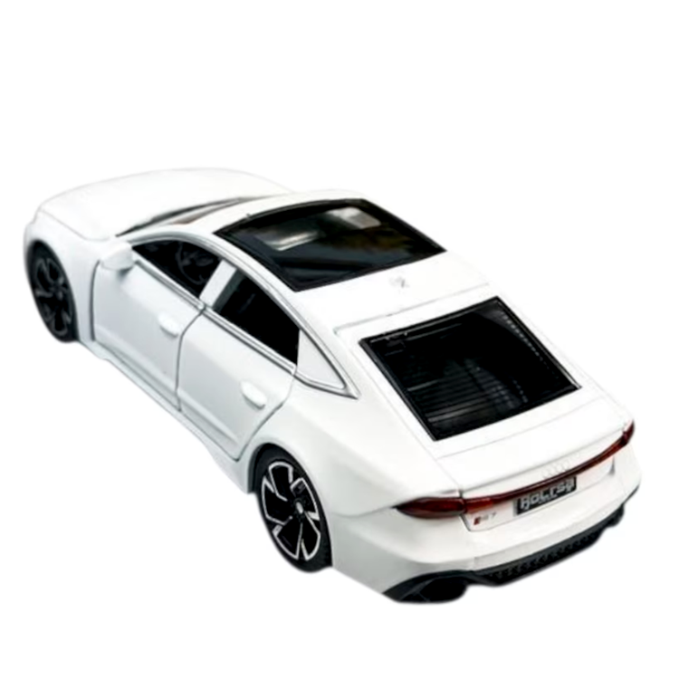 A collectible battery-powered car in 1:32 scale