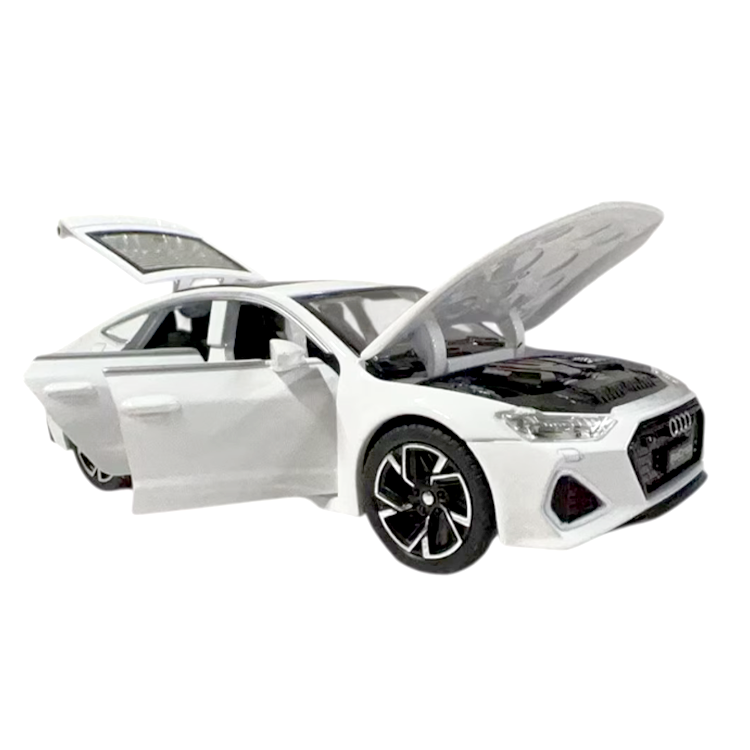 A collectible battery-powered car in 1:32 scale