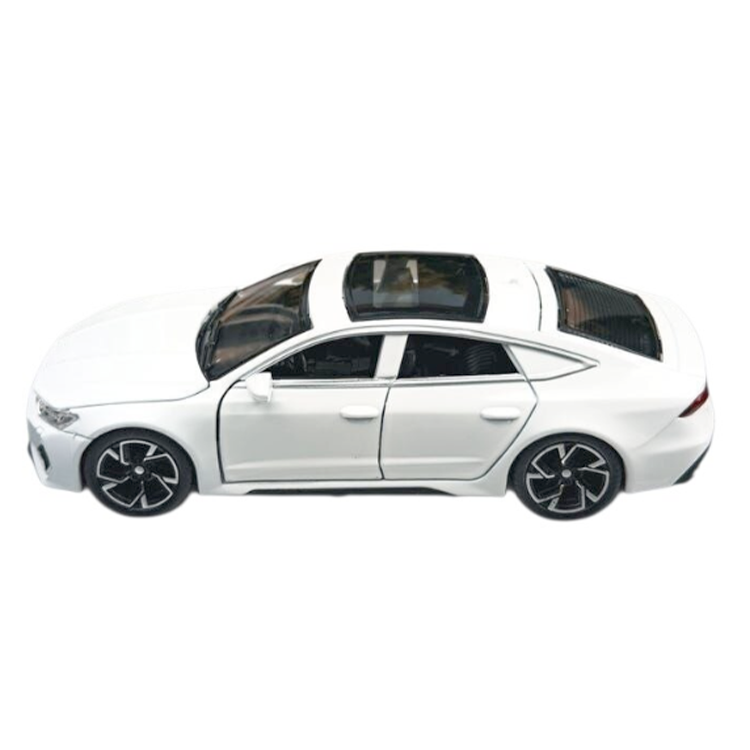 A collectible battery-powered car in 1:32 scale