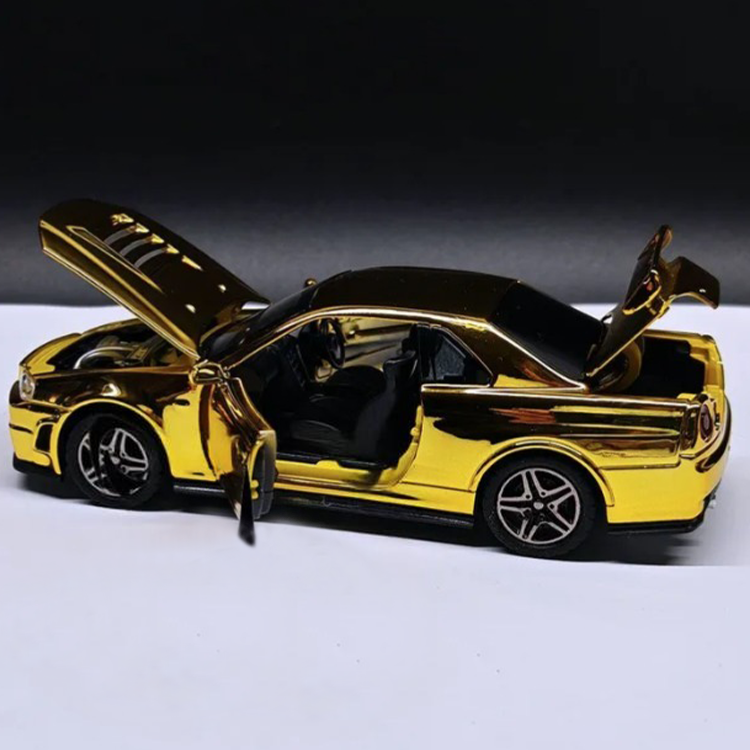 A collectible battery-powered car in 1:32 scale
