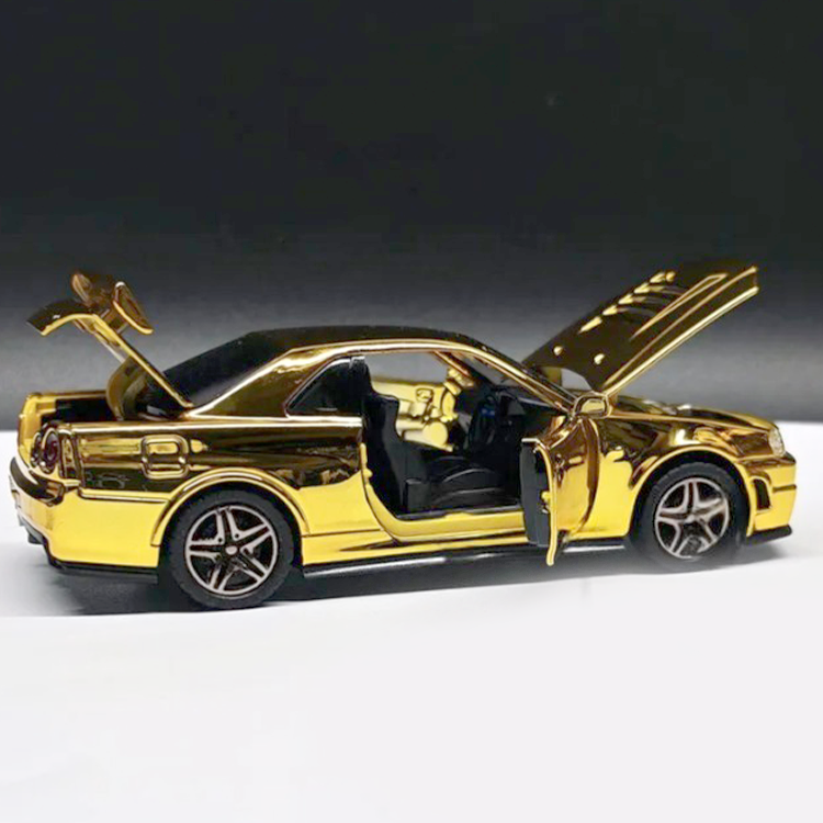 A collectible battery-powered car in 1:32 scale