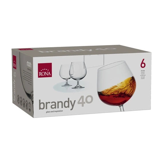 Brandy glass 400 ml 6 pcs