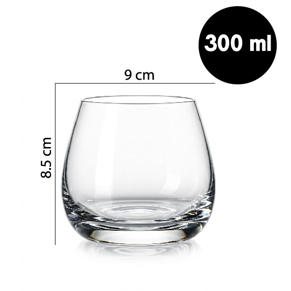 Brandy glass 300 ml 6 pcs