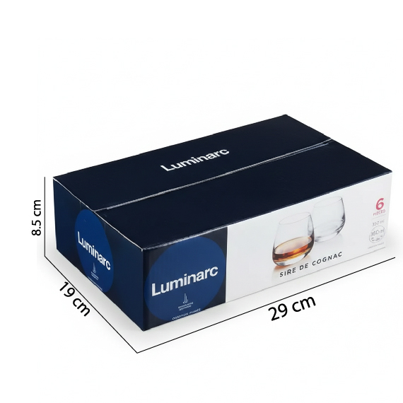 Brandy glass 300 ml 6 pcs