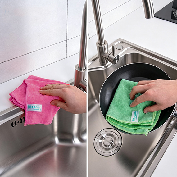 Microfiber cloth 30x30 cm 8 pcs