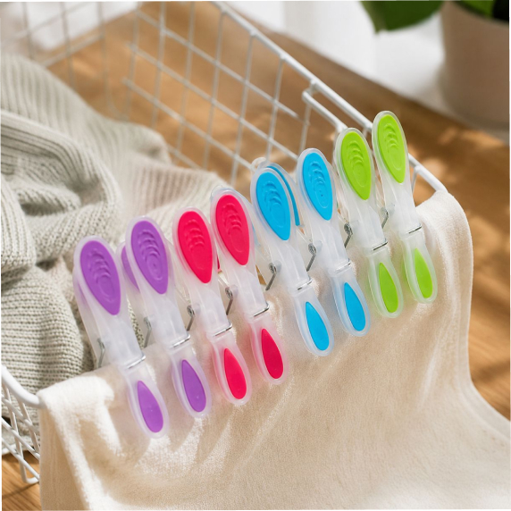 Linen clothespin 8 cm 24 pcs