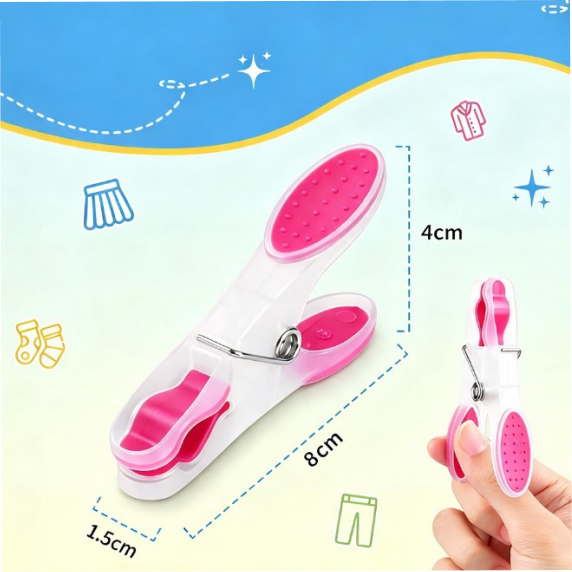 Linen clothespin 8 cm 24 pcs