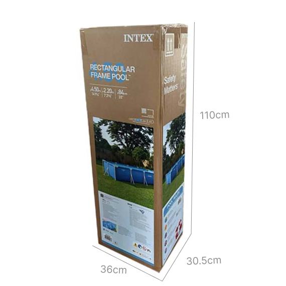 Frame pool 220x450x84 cm