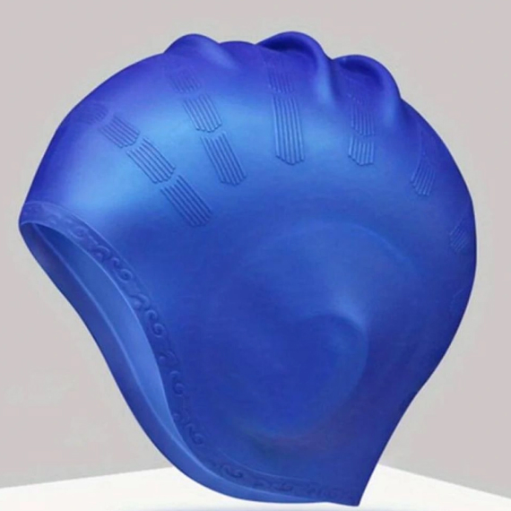 Swim cap with ears, Կապույտ