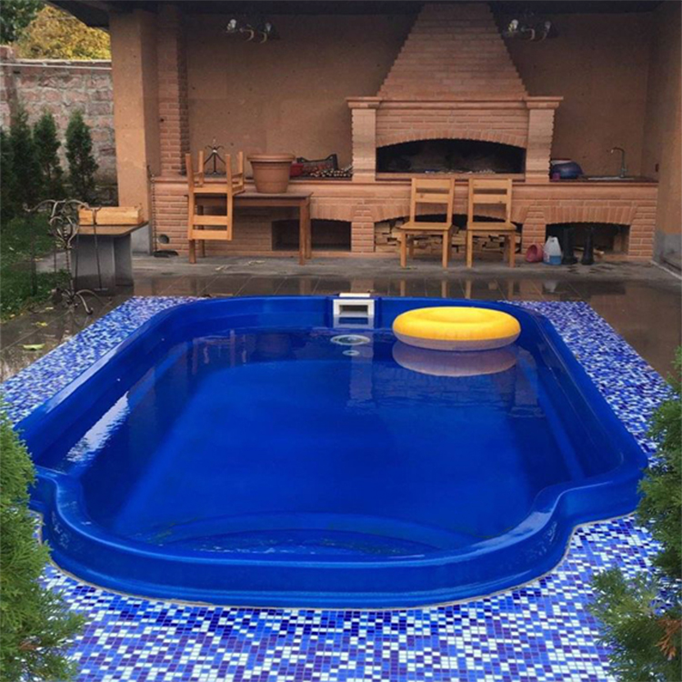Fiberglass swimming pool 500x270 cm
