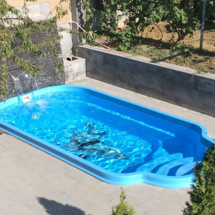 Fiberglass swimming pool 500x270 cm