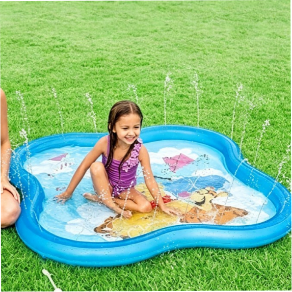 Inflatable pool for kids 140x140 cm